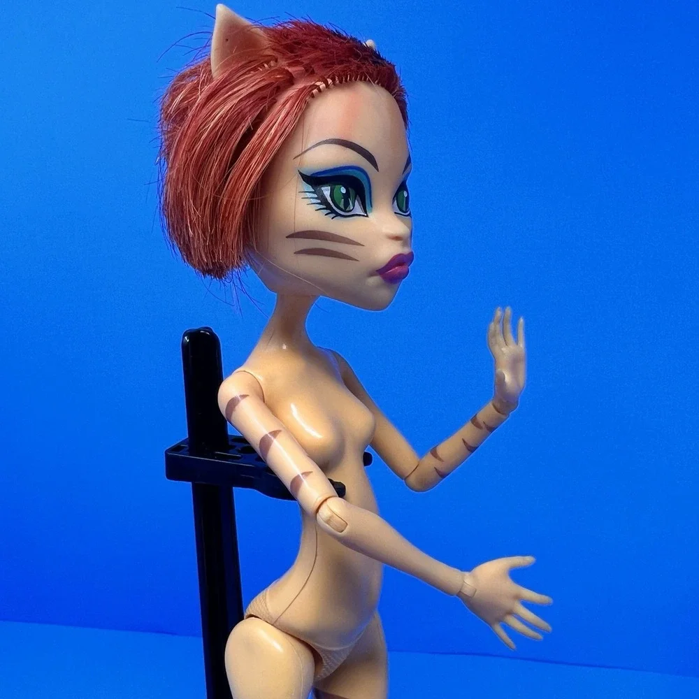 Monster High Toralei‎ Stripe Doll Freaky Field Trip Mattel Rare Toy Figure 2011